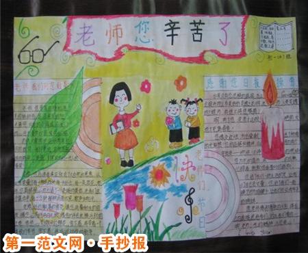 教师节手抄报资料:当仁，不让于师
