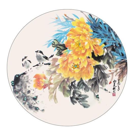 教画国画牡丹国画牡丹的画法和步骤