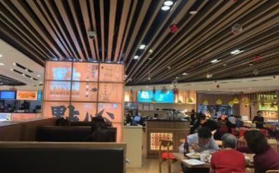点点心港式茶餐厅加盟店面图