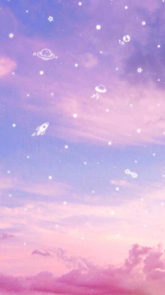 坠落星空壁纸