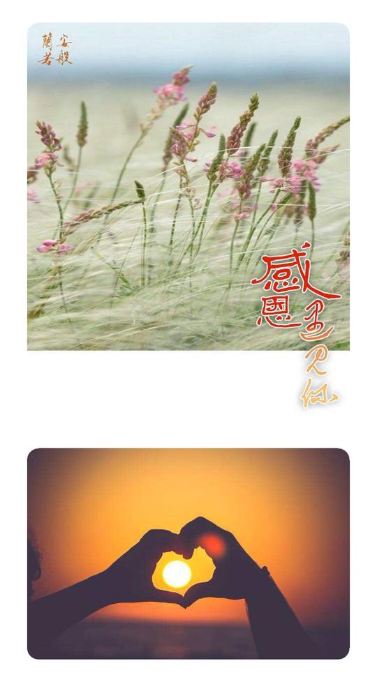 感恩生命中的每一次遇见!