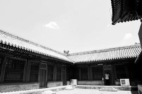 故宫的影像,回到黑白世界