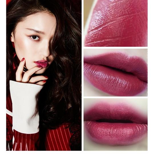 阿玛尼（armani）405唇釉番茄红205红管口红206阿尼玛amn大牌红管509#梅子色