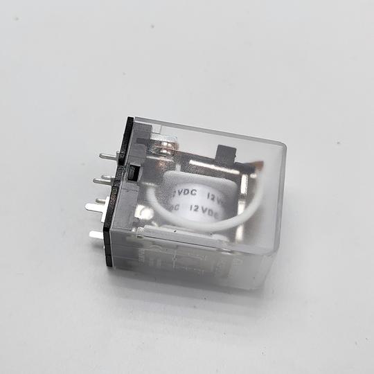 焊接式pcb线路板用继电器2路常开继电器6脚dc12v银触点10a负载