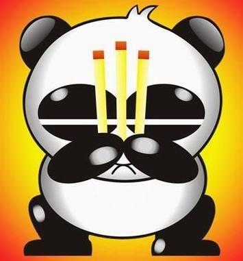 熊猫烧香表情包 一路好走