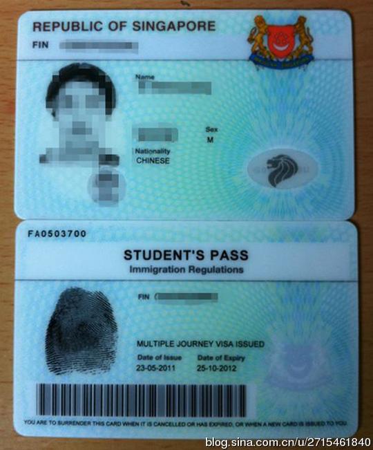 新加坡办理签证的地方是ica,当你预约办理学生证成功后,你需要带上你