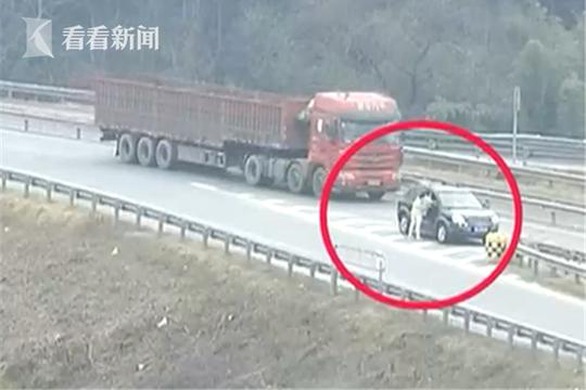 美女开豪车在浙高速上借钱加油实为一场诈骗骗局