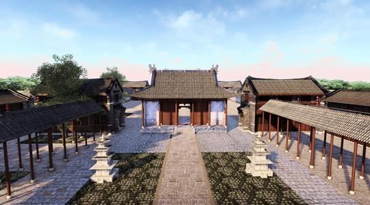 虚拟旅游之古建仿真vr