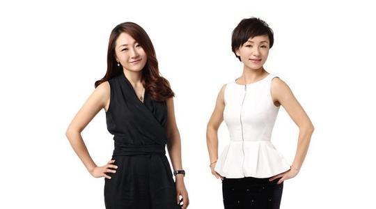 甜心沙拉创始人于文璐(左)和吴婧然(右)