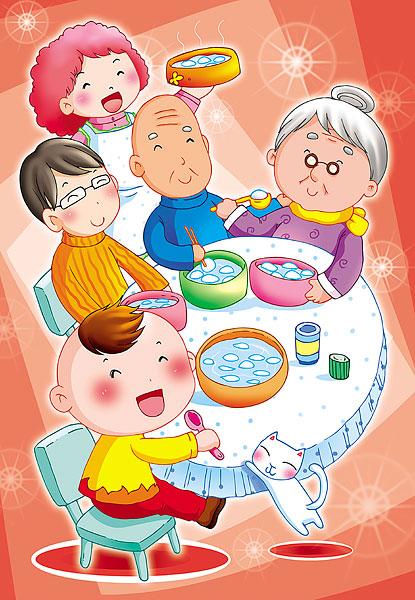 元宵节插画_图片大全—全景创意图库（quanjing.com）中国领先的正版图片视频素材网站
