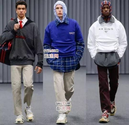 巴黎世家老爹鞋搭配什么裤子balenciagatriple-s图-