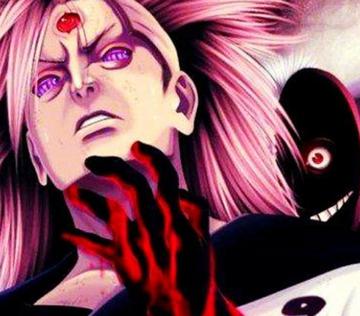 火影忍者睁眼写轮眼邪恶表情