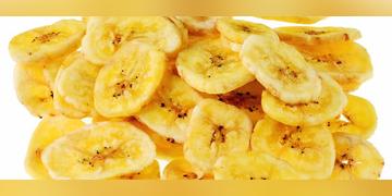 黄色香蕉片图片