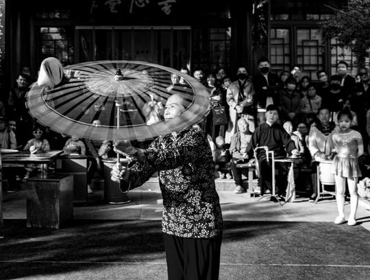 《非遗之吴桥杂技》作品之一陈秀峰摄