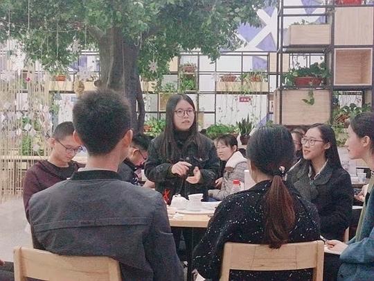 创业下午茶举办大学生创新创业分享活动
