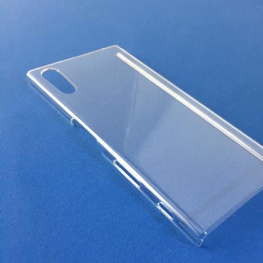 索尼xperiaxz透明pc手机壳z6pc挂绳孔彩绘素材单底保护套示例图6
