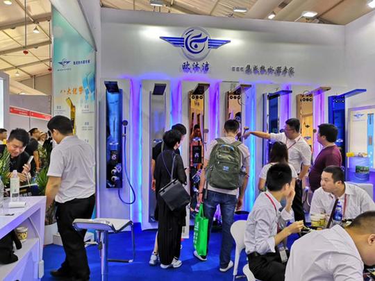 开启新征程!欧沐洁集成热水器惊艳亮相2019上海国际卫浴展
