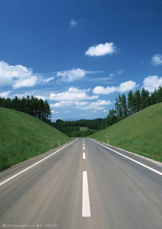风景素材公路美景公路摄影道路交通