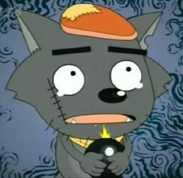 灰太狼头像搞笑表情包