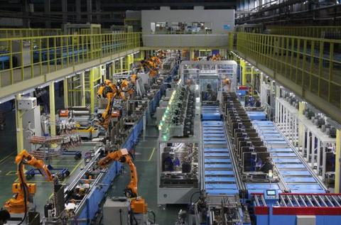 智能工厂自动化生产线