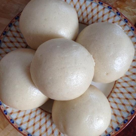 白馒头的快速制作方法(一次发酵法)
