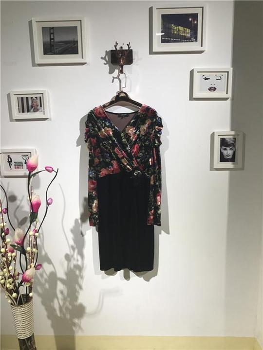 深圳一线品牌利宝妮大码贵妇女装品牌折扣