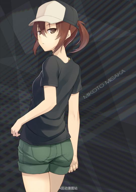 穿短裤的动漫美少女图片下载19p