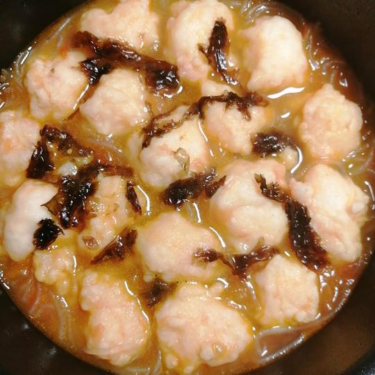 虾滑粉丝煲