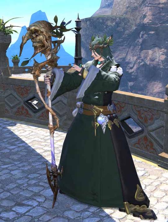 最终幻想14白魔法师幻杖图鉴高级造型一览