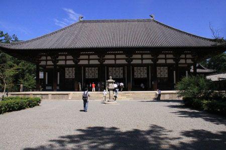 唐招提寺鉴证着奈良的历史变迁新浪时尚配图-漫步日本奈良县