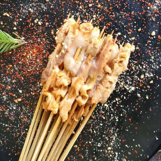 鸡肚串街霸小串革命小鲜肉夺命手把串中街肉串油炸串半成品白肚