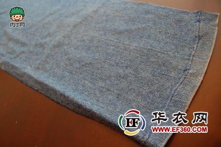 牛仔裤旧物改造diy步骤-旧牛仔裤翻新变身萌萌午餐袋