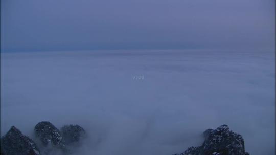 黄山云海云雾云层高清实拍素材_1920x1080_高清视频