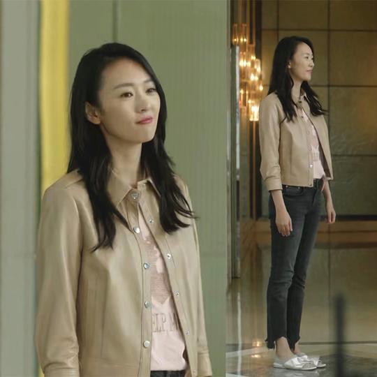 三十而已童谣顾佳同款皮衣外套女2020秋季新款港风宽松短款夹克衫