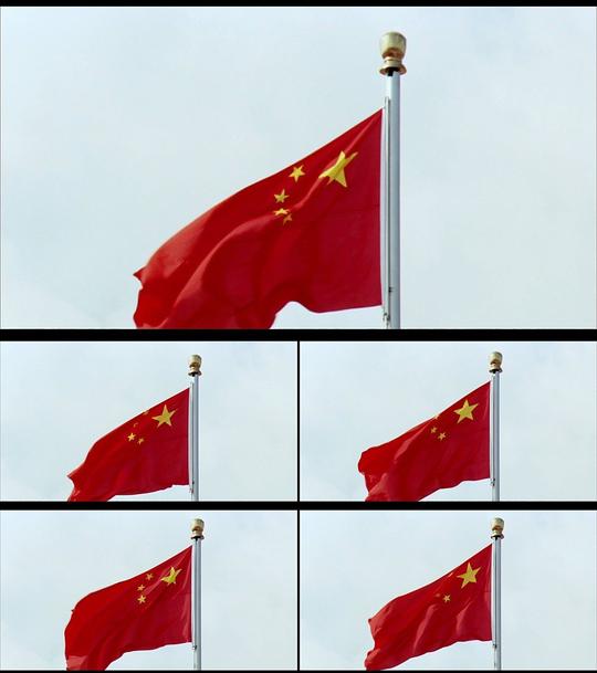 升国旗仪式视频中国国旗视频素材国旗视频背景素材歌唱祖国爱我