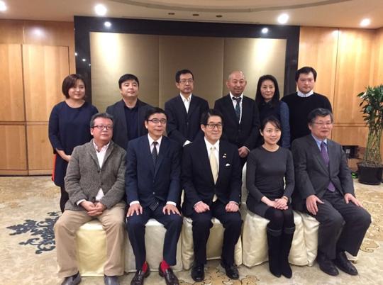 长崎县与中国长崎同学会的意见交流会