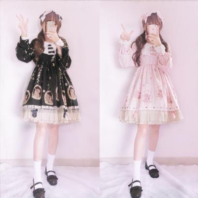 夫人不吃鱼jk抖音洛丽塔动漫公主衣裙子角色扮演衣服女cos学生制模板