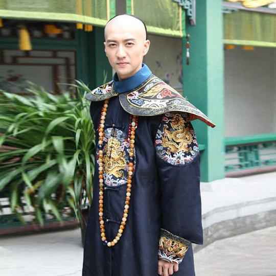 古装男古代大臣官服影视清朝服补服王爷服贝勒满清阿哥服朝臣如图均码