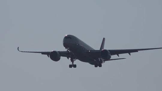 【4k】泰国航空飞机降落_3840x2160_高清视频素材下载