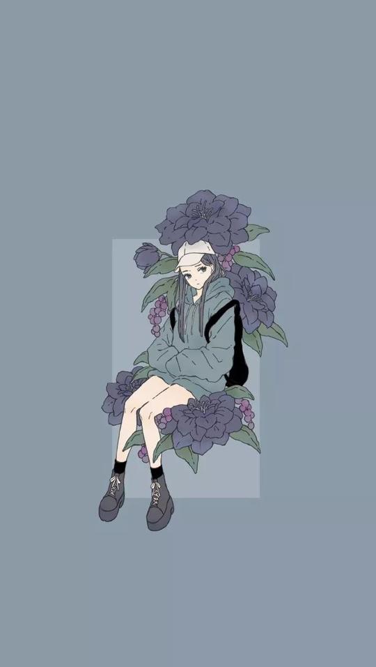 抖音壁纸丨简约小清新卡通手机壁纸，可爱锁屏壁纸0722-第6张图片-抖商智库