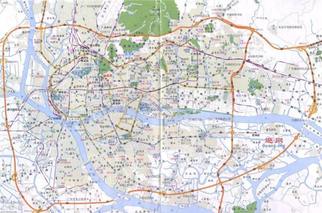 广州地图全图高清版