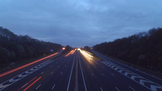 4k高速公路延迟拍摄_3840x2160_高清视频素材下载(:)