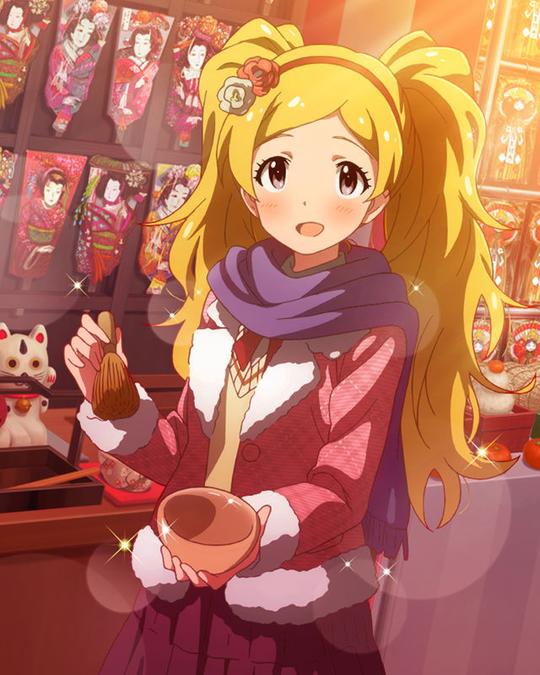 动漫二次元插画少女偶像大师人物艾米莉.