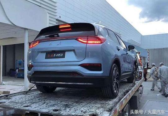 接近于量产纯电动suv红旗e-hs3实车曝光