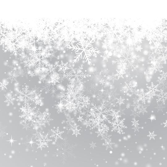 精美冬季雪花背景矢量素材.