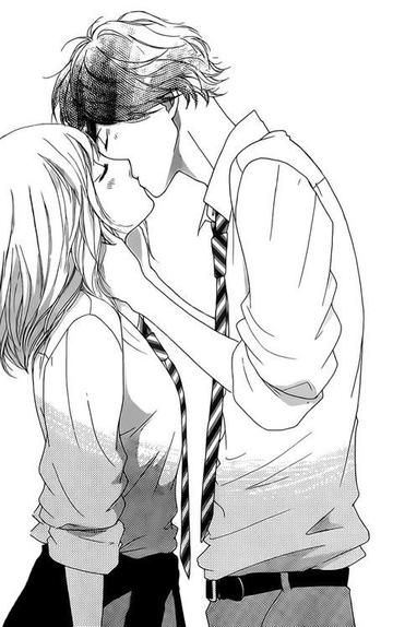 亲吻扑倒男人女人亲密表情