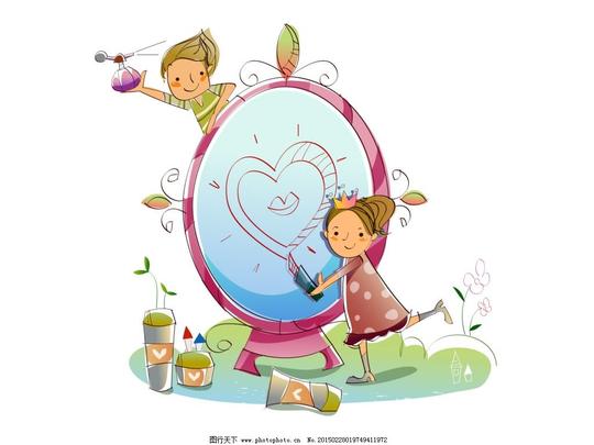 镜子插画免费下载镜子素材小人镜子素材小人图片素材插画集