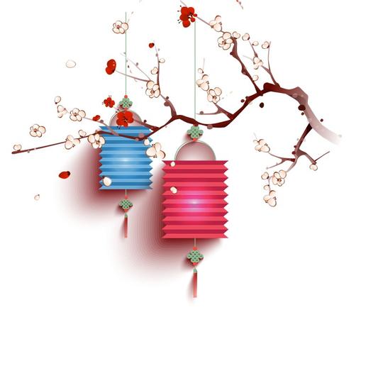 节日红灯笼素材-素材公社tooopen.com