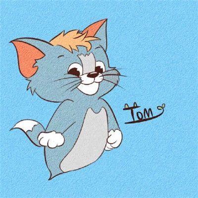 个性网头像漫画卡通猫-www.qqzhi.com