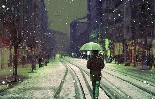 描写下雪天的心情说说唯美带点伤感